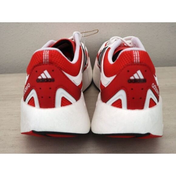 Adidas JI0308 Men\'s Sz 8 Women\'s Sz 9 White/Red Adizero Aruku Casual Shoes main image 4